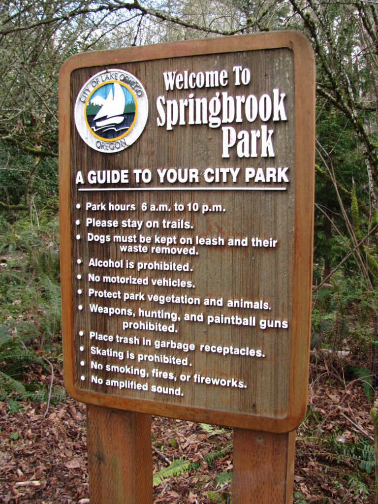 Welcome to Springbrook Park