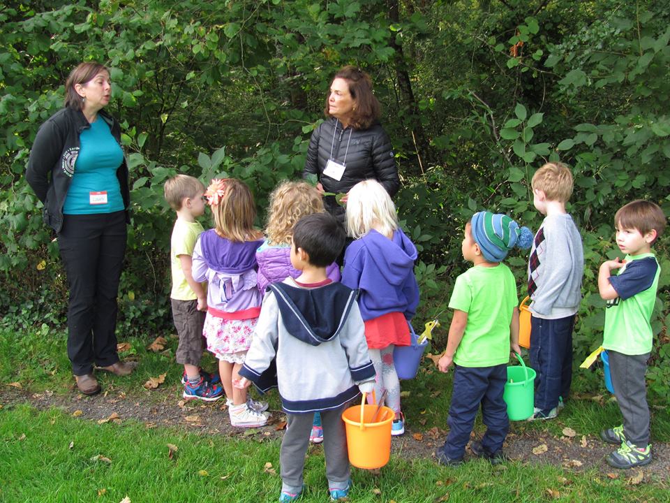 Preschool Nature Walk, Fall 2017