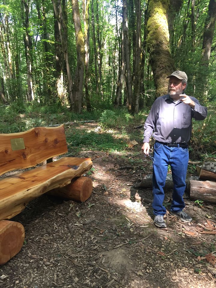 Jan Burt's Bench Dedication Ceremony